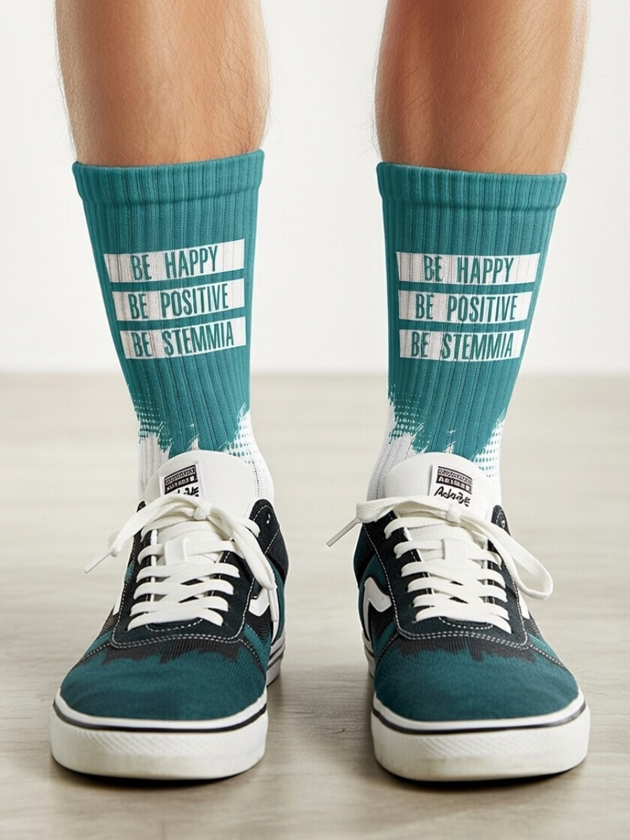 Calzini - Be Happy, Be Positive, Be Satemmia