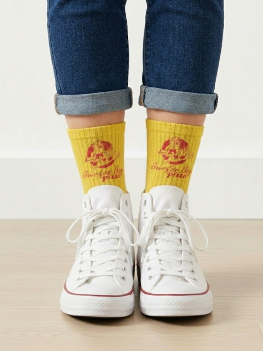 Calzini - Stranger - Surfer boy pizza