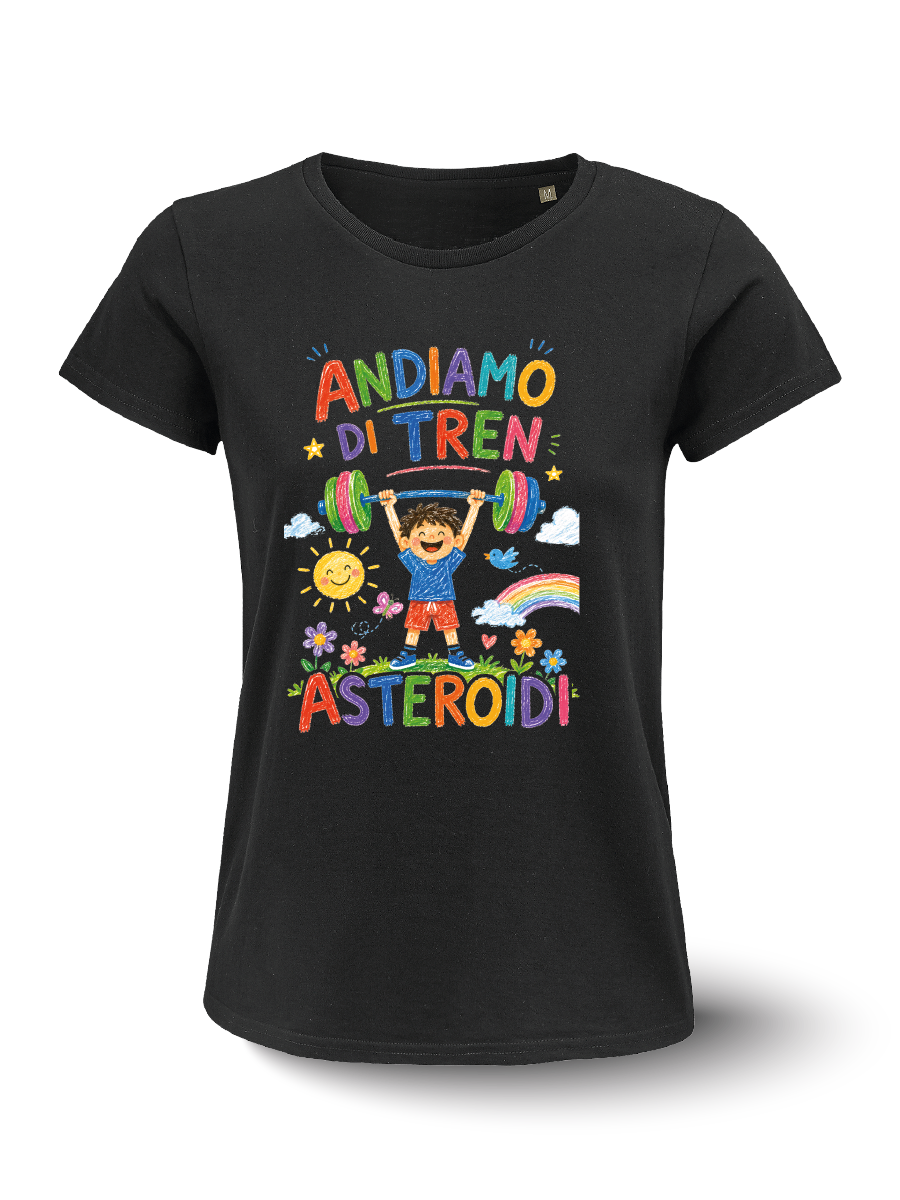 T-shirt - Asteroidi - Andiramo di tren