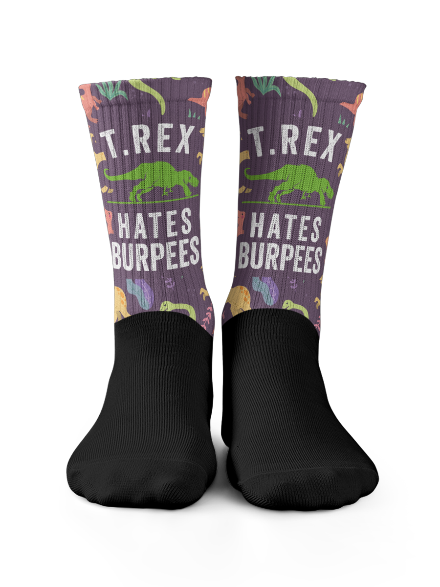 Calzini - Trex Hate Burpees