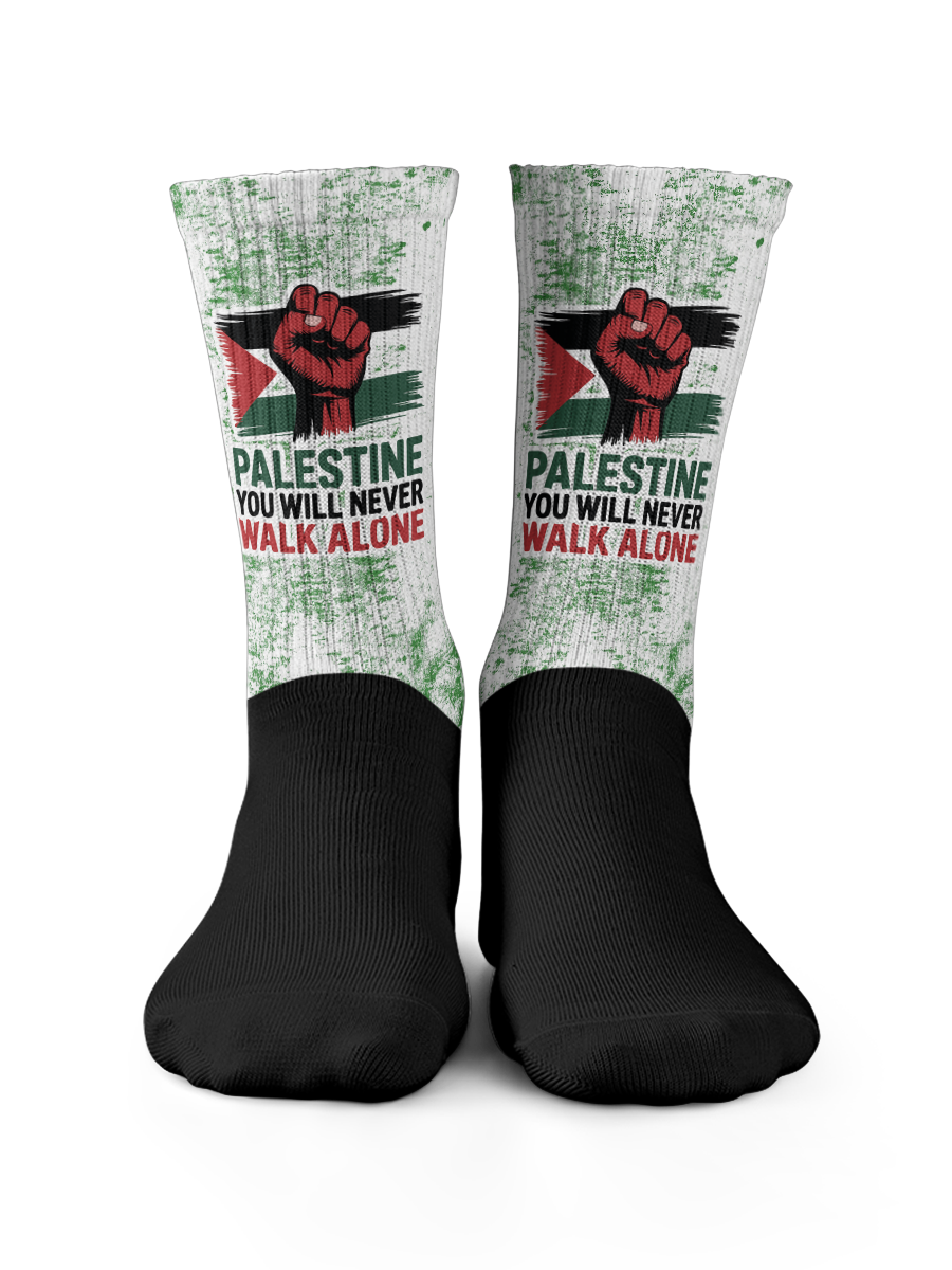 Calzini - Palestine never walk alone
