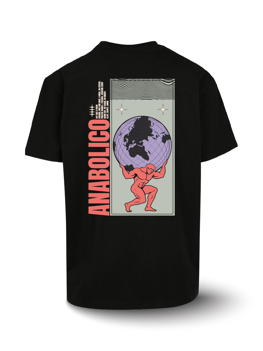 Organic Oversize T-shirt - Asteroidi - Anabolico
