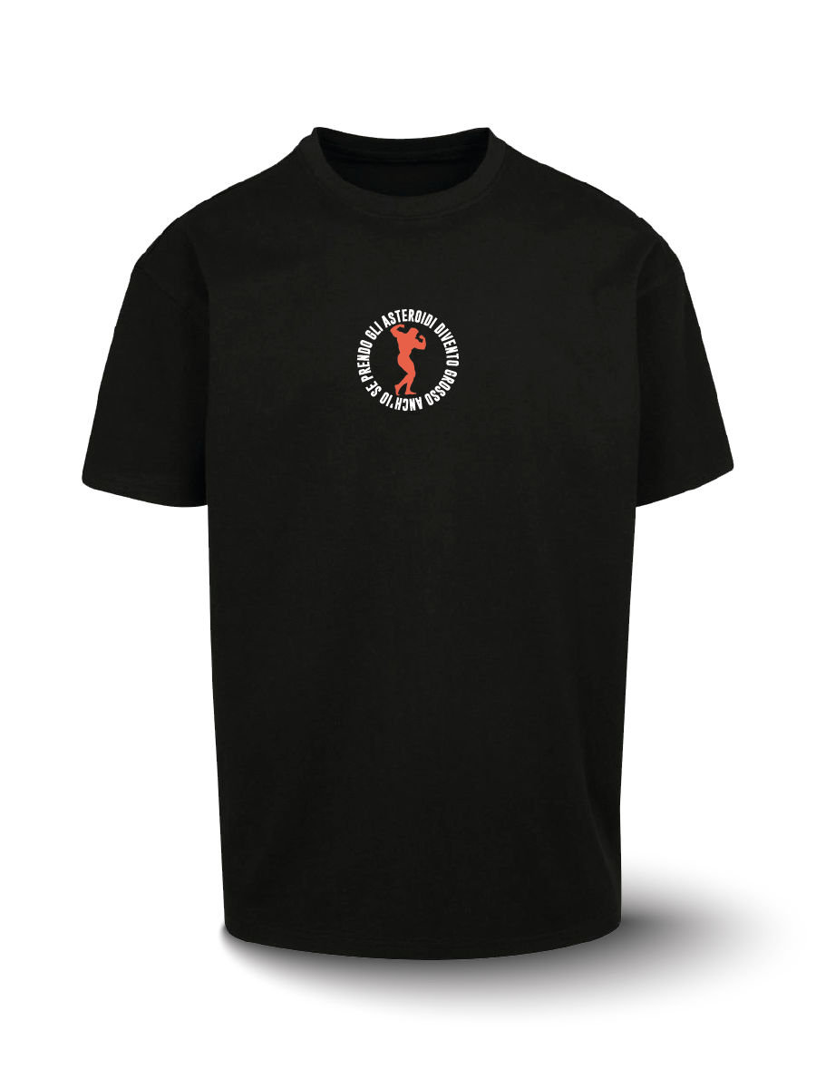 Organic Oversize T-shirt - Asteroidi - Anabolico