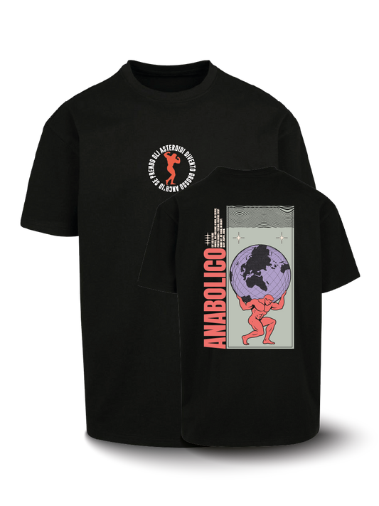 Organic Oversize T-shirt - Asteroidi - Anabolico