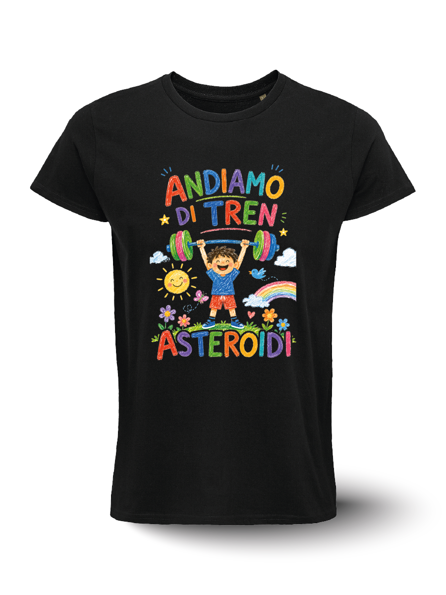 T-shirt - Asteroidi - Andiramo di tren