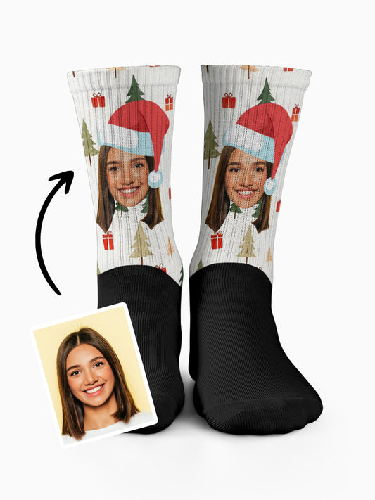 Calzini - Babbo Natale con la tua Foto!