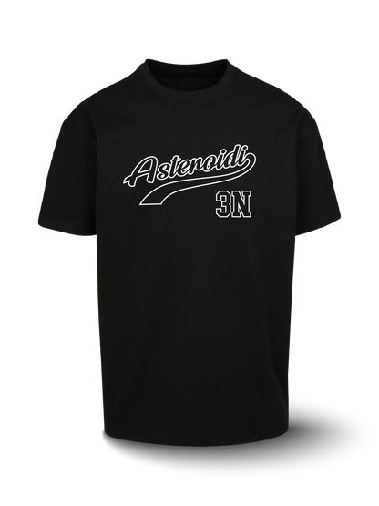 Organic Oversize T-shirt - Asteroidi - Baseball