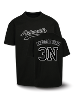 Organic Oversize T-shirt - Asteroidi - Baseball