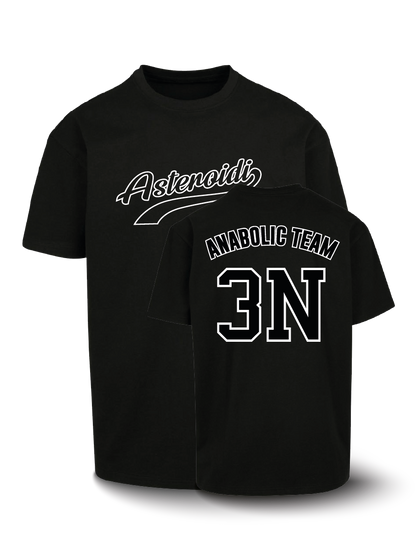 Organic Oversize T-shirt - Asteroidi - Baseball