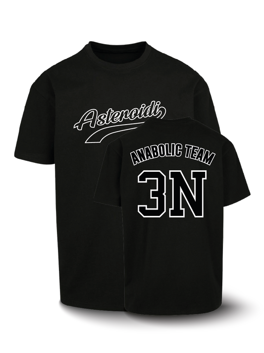 Organic Oversize T-shirt - Asteroidi - Baseball