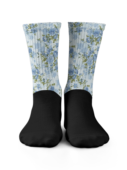Calzini - Bridgertown - Azure Flower