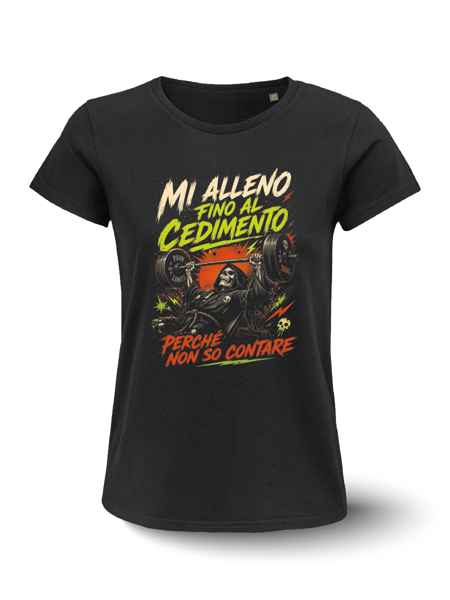 T-shirt - Asteroidi - Mi alleno fino al cedimento