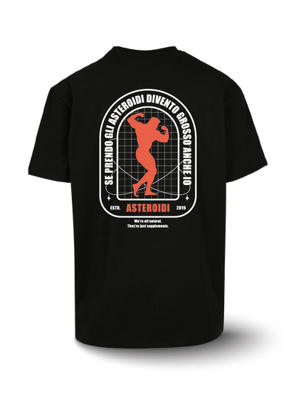 Organic Oversize T-shirt - Asteroidi - Classic