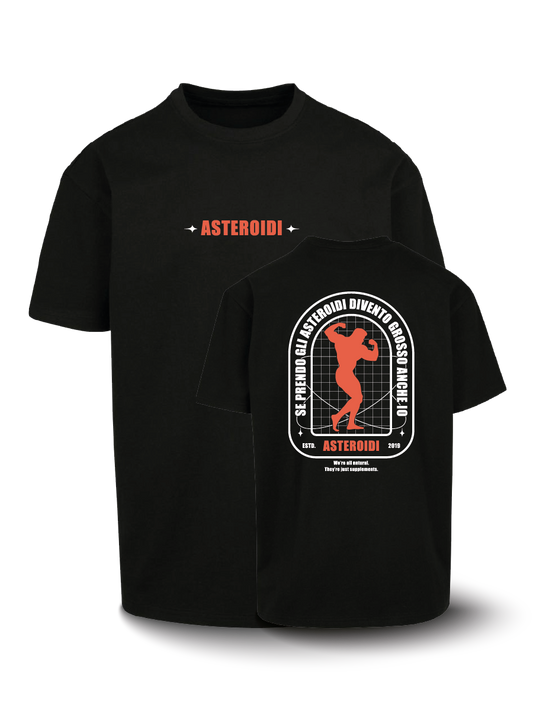 Organic Oversize T-shirt - Asteroidi - Classic