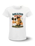 T-shirt - Asteroidi - Sollevo pesi e coccolo i gatti - donna