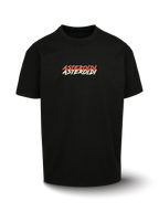 Organic Oversize T-shirt - Asteroidi - Dark Side
