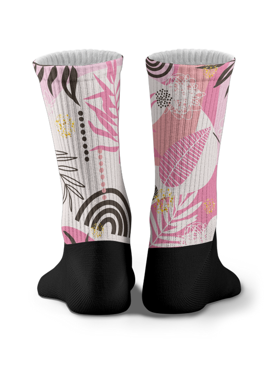 Calzini - Leaf pink