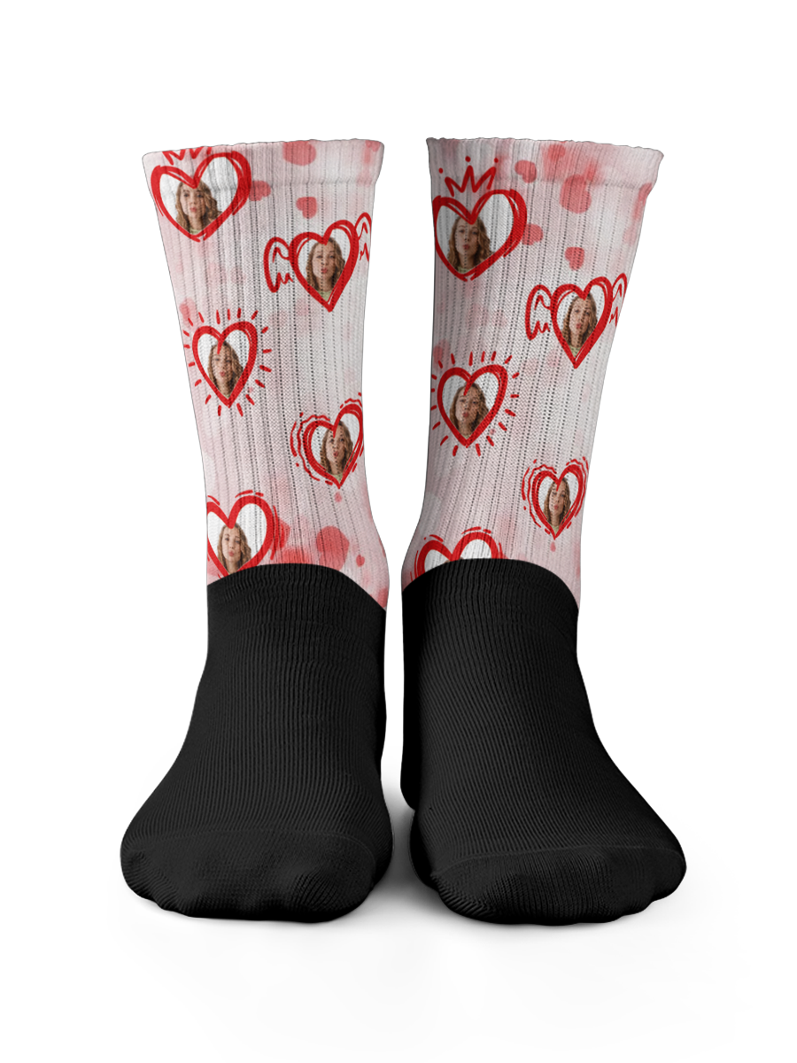 Calzino - Personalizzato - San Valentino