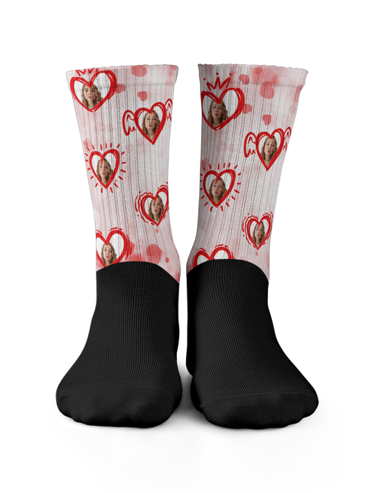 Calzino - Personalizzato - San Valentino