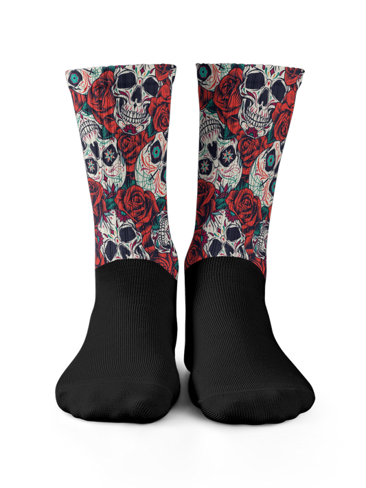 Calzini - Rose Skull